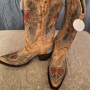 Handcrafted Saddle  Boots genuine leather